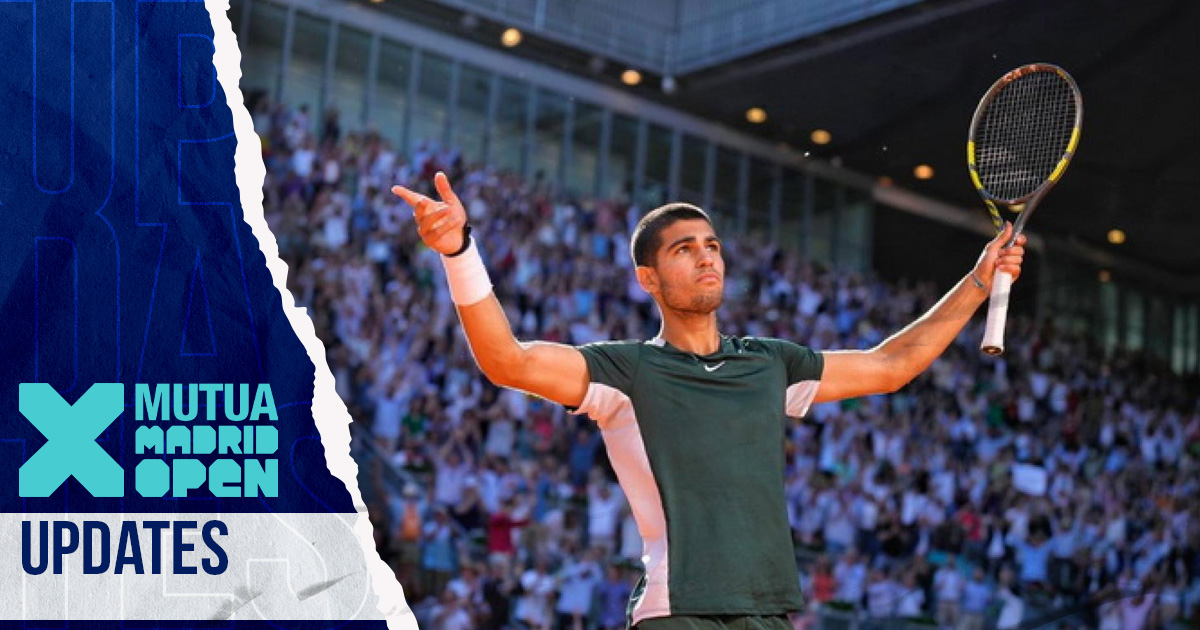 Alcaraz defeats Djokovic in a thrilling match to get to the Madrid final