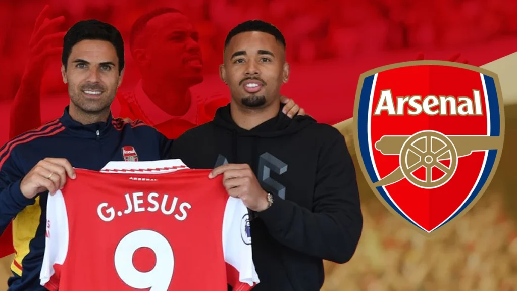 Okbet Football News: Si Gabriel Jesus ay pumirma ng kontrata sa Arsenal 
