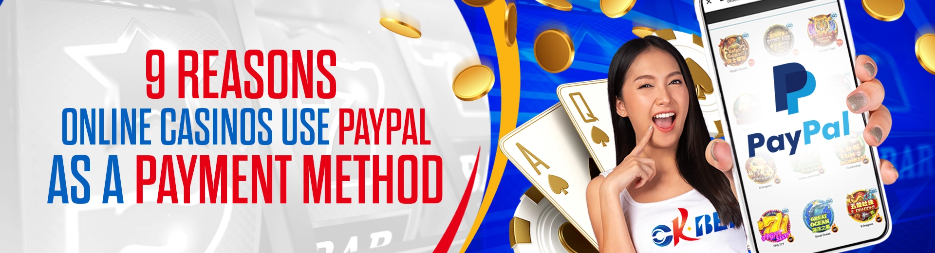 OKBet Online Casino PayPal