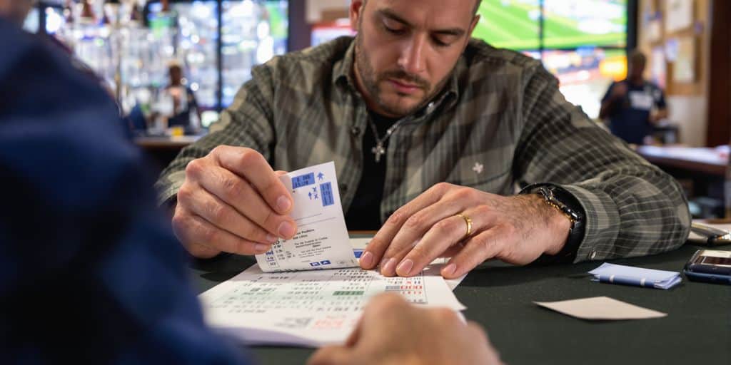 Sports bettor calculating break-even point.
